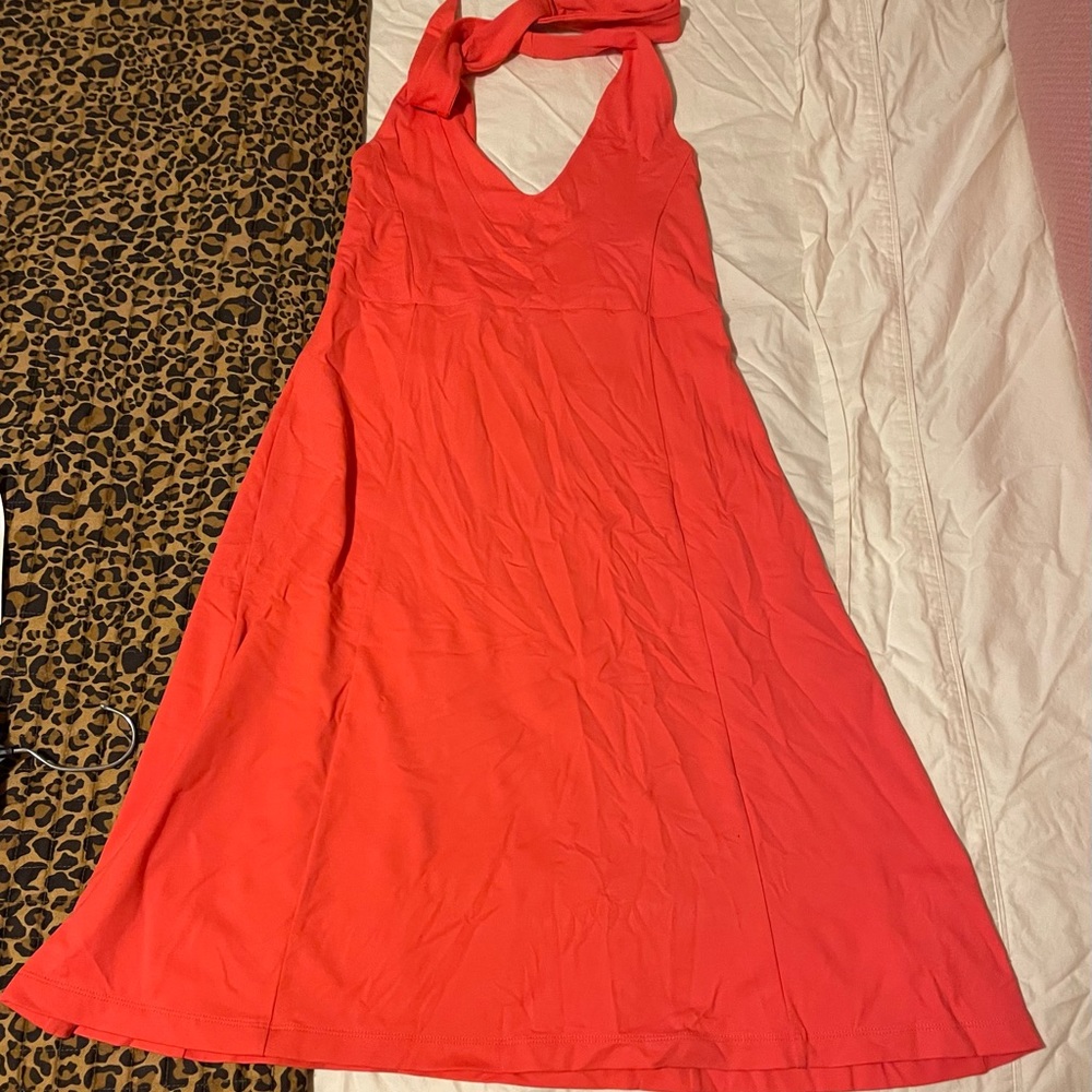 PATAGONIA cute coral summer halter dress - Picture 5 of 7